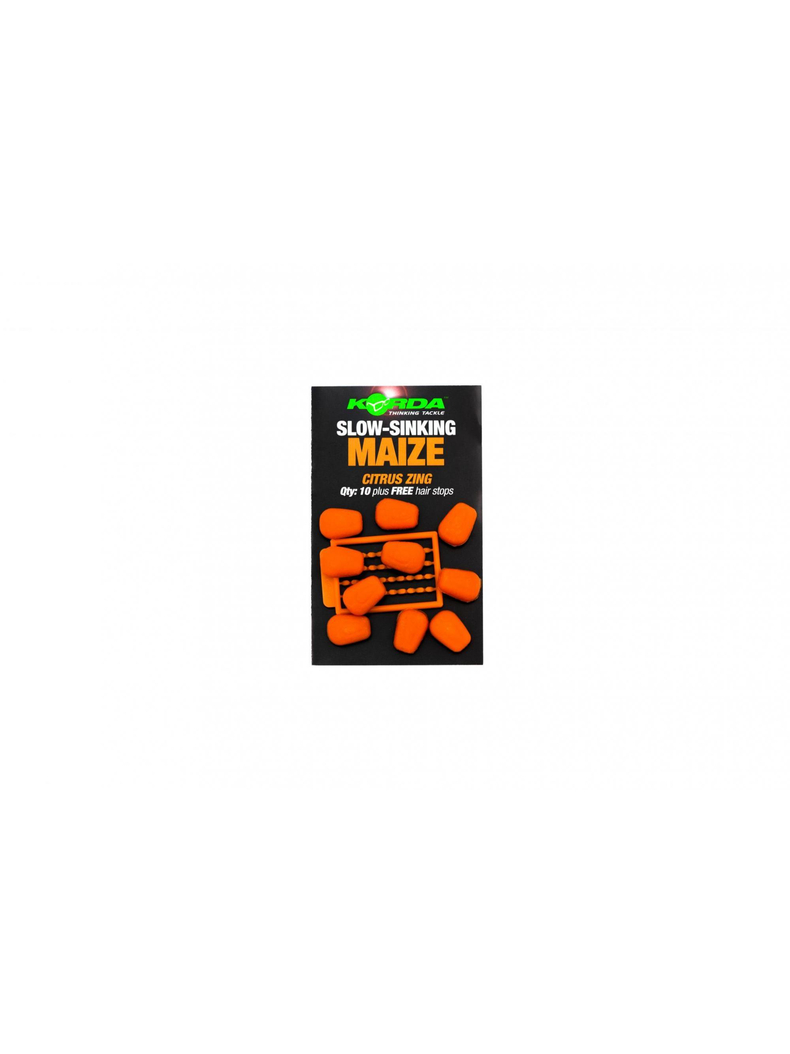 Медленно тонущая имитационная приманка Korda Maize Slow Sinking Citrus Zing Orange (цитрус) оранжевая Медленно тонущая имитационная приманка Korda Maize Slow Sinking Citrus Zing Orange (цитрус) оранжевая