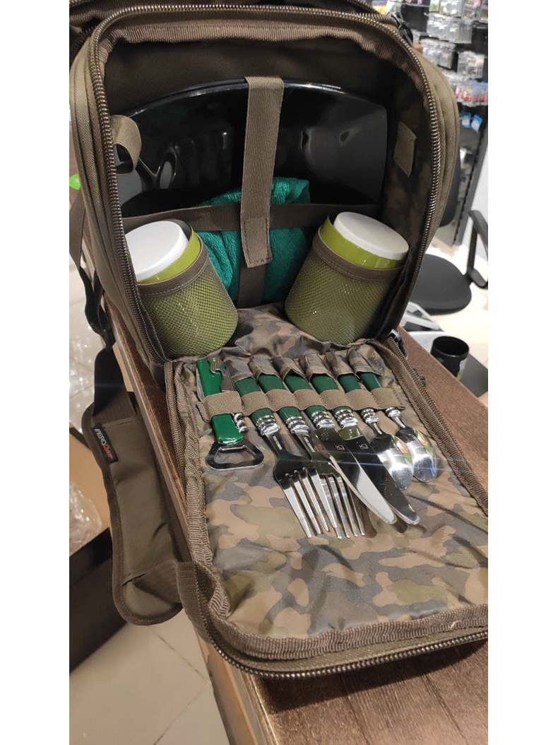 Сумка-холодильник со столовыми принадлежностями SHIMANO Tactical Compact Food Bag, изображение 2