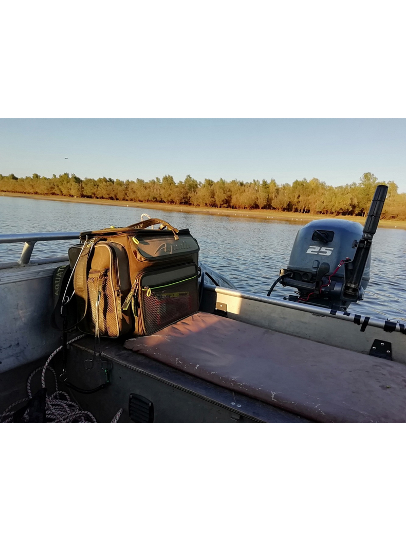 Термосумка с карманами Aquatic С-20, Цвет: Хаки, изображение 3 Термосумка с карманами Aquatic С-20, Цвет: Хаки, изображение 3