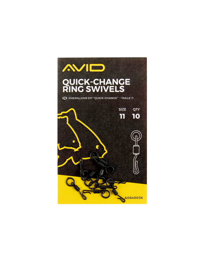 Быстросъемы с кольцом AVID CARP Quick Change Ring Swivel Size 11 Быстросъемы с кольцом AVID CARP Quick Change Ring Swivel Size 11