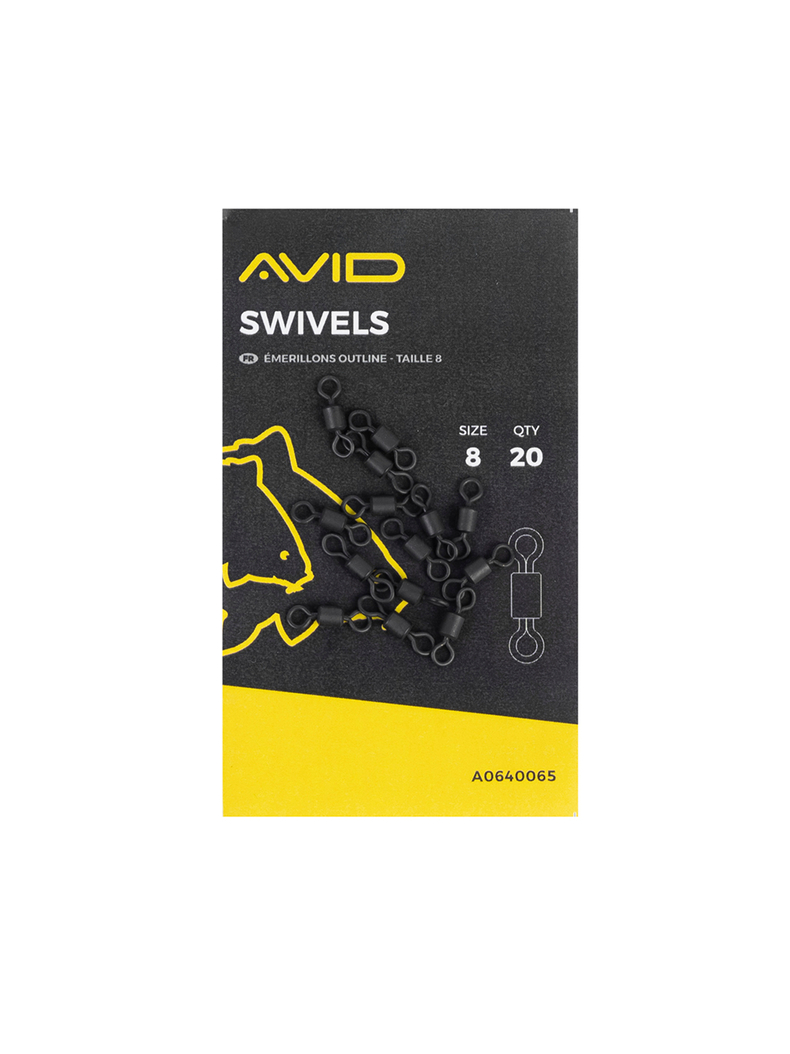 Вертлюжки AVID CARP Swivels Size 8 Вертлюжки AVID CARP Swivels Size 8