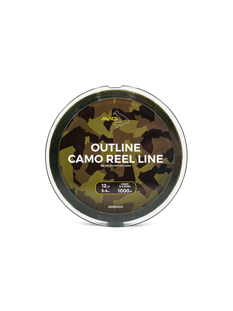 Леска AVID CARP Outline Camo Reel Line, Длина: 300 м, Тест: 12.00 lb, изображение 4 Леска AVID CARP Outline Camo Reel Line, Длина: 300 м, Тест: 12.00 lb, изображение 4