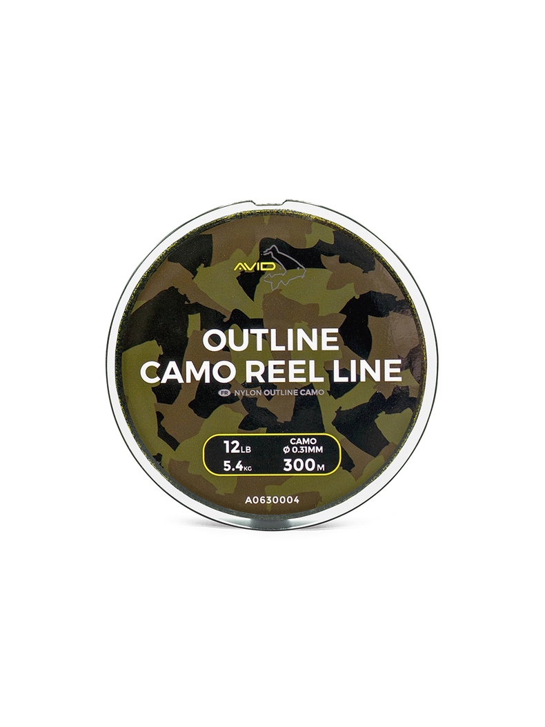 Леска AVID CARP Outline Camo Reel Line, Длина: 300 м, Тест: 12.00 lb, изображение 2 Леска AVID CARP Outline Camo Reel Line, Длина: 300 м, Тест: 12.00 lb, изображение 2