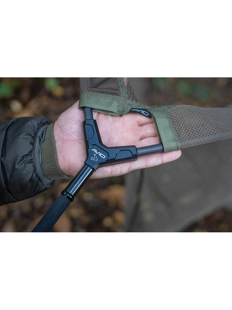 Подсачек AVID CARP Breach Landing Net 42", Тип: Одночастный, изображение 7