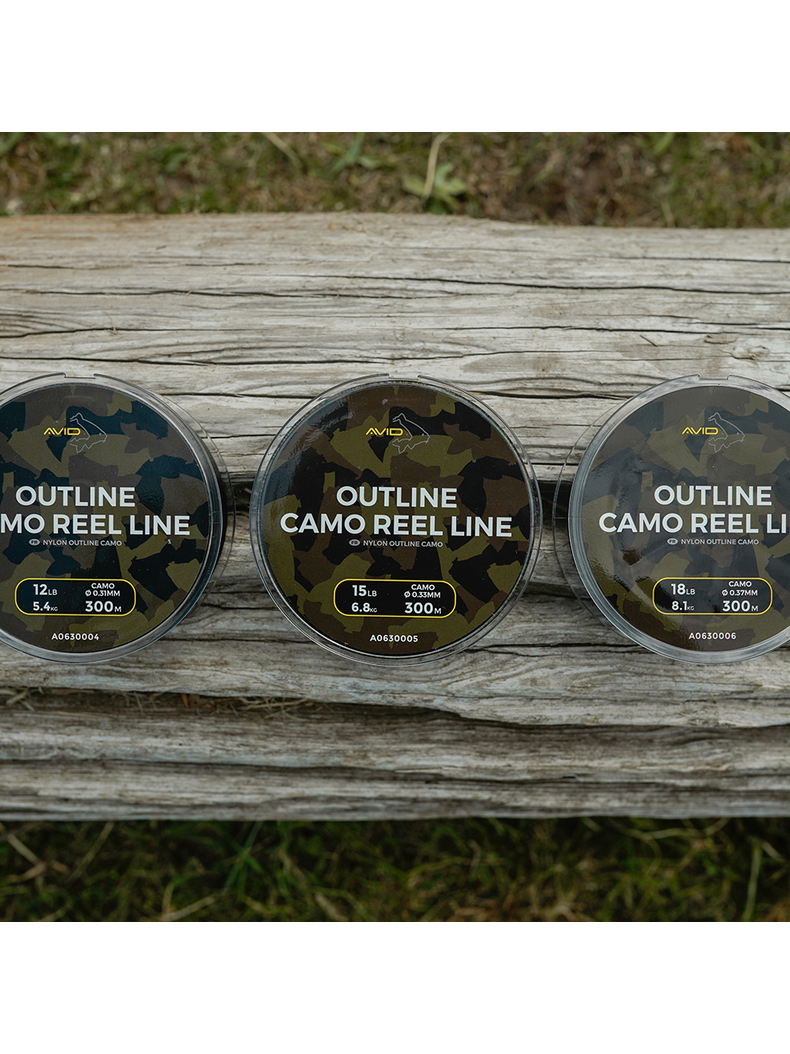 Леска AVID CARP Outline Camo Reel Line, Длина: 300 м, Тест: 12.00 lb, изображение 8 Леска AVID CARP Outline Camo Reel Line, Длина: 300 м, Тест: 12.00 lb, изображение 8