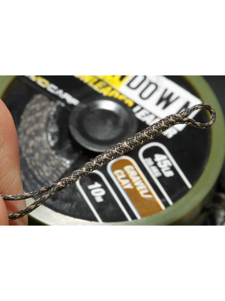 Лидкор без сердечника AVID CARP Pin Down Unleaded Leader, Цвет: Gravel / Clay, Тест: 45.00 lb, изображение 3 Лидкор без сердечника AVID CARP Pin Down Unleaded Leader, Цвет: Gravel / Clay, Тест: 45.00 lb, изображение 3