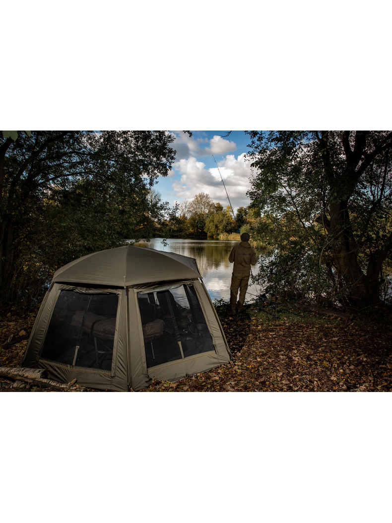 Козырек для палатки Trakker Tempest 150 Bivvy Skull Cap Aquatexx EV, изображение 7