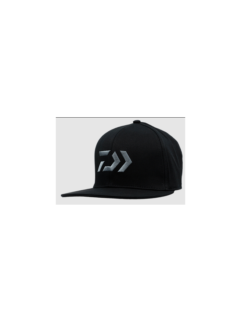 Кепка Daiwa Snapback Cap черная с логотипом