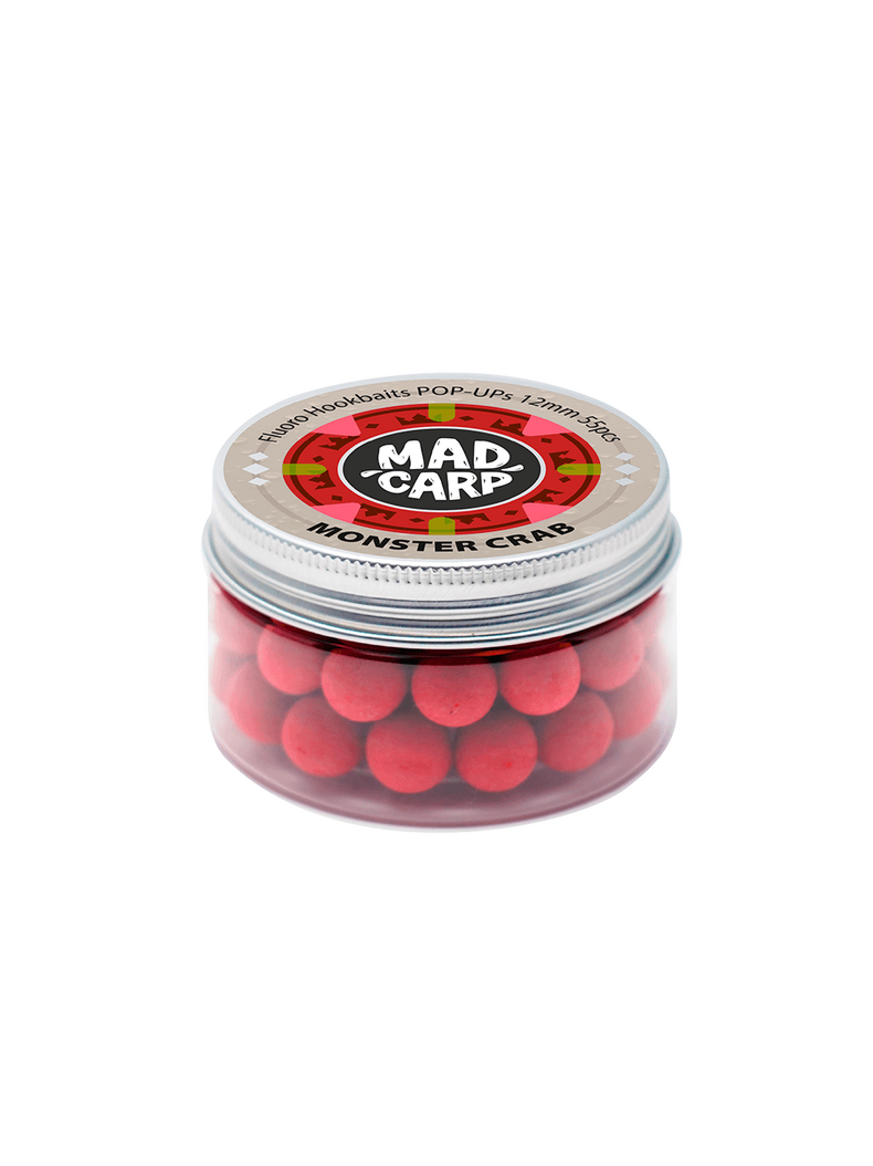 Бойлы плавающие Mad Carp Baits MONSTER CRAB Pop-Ups (Монстр Краб), Диаметр: 10 мм Бойлы плавающие Mad Carp Baits MONSTER CRAB Pop-Ups (Монстр Краб), Диаметр: 10 мм
