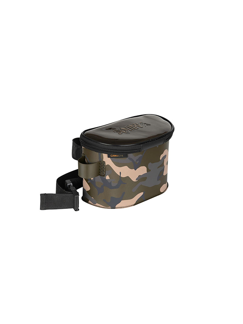 Сумка поясная для прикармливания коброй FOX Aquos Camo Bait Belt, Объём: 4 л Сумка поясная для прикармливания коброй FOX Aquos Camo Bait Belt, Объём: 4 л