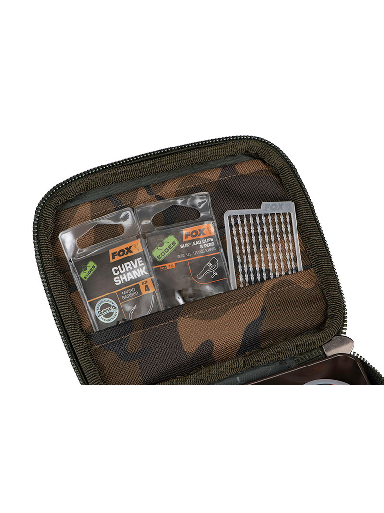 Сумочка для грузил FOX CAMOLITE Compact Rigid Lead & Bits Bag, изображение 4 Сумочка для грузил FOX CAMOLITE Compact Rigid Lead & Bits Bag, изображение 4