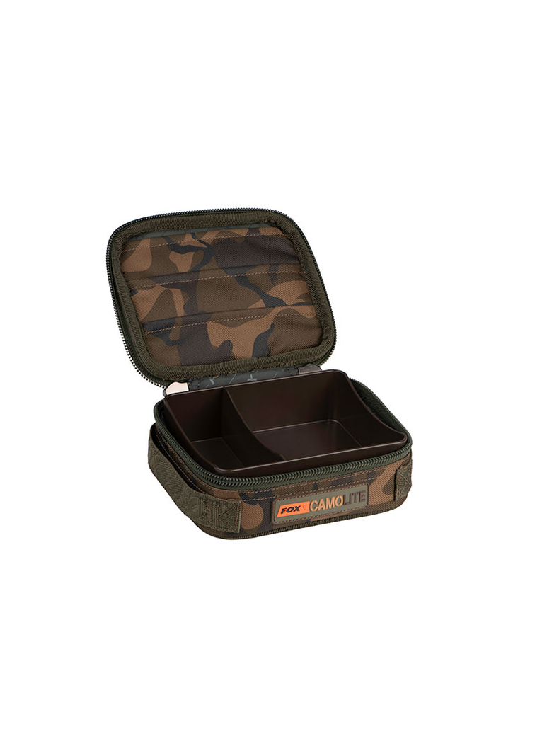 Сумочка для грузил FOX CAMOLITE Compact Rigid Lead & Bits Bag Сумочка для грузил FOX CAMOLITE Compact Rigid Lead & Bits Bag