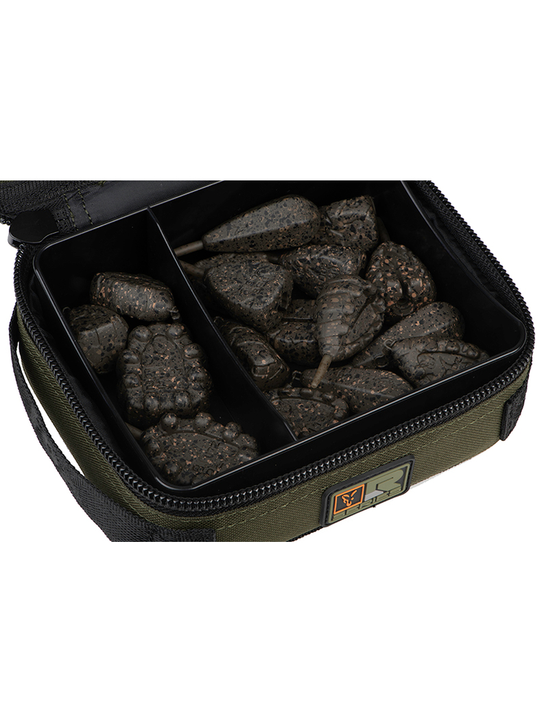 Сумочка для грузил FOX R-SERIES Compact Rigid Lead & Bits Bag, изображение 6 Сумочка для грузил FOX R-SERIES Compact Rigid Lead & Bits Bag, изображение 6