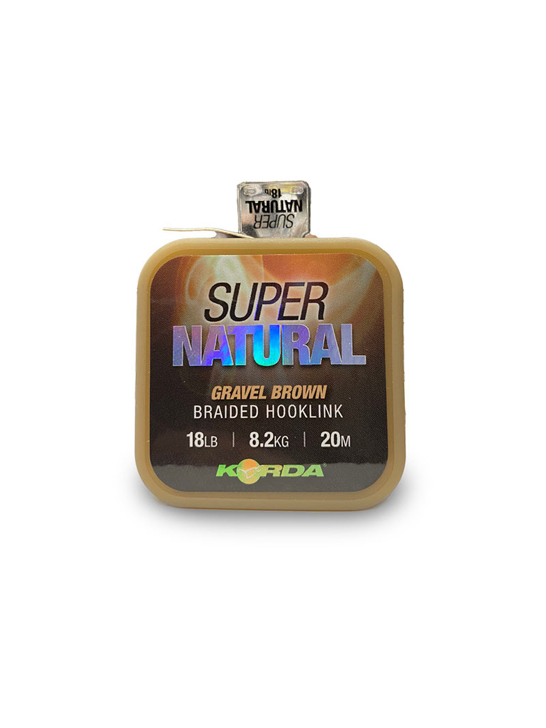 Поводковый материал Korda Super Natural, Цвет: Gravel Brown, Тест: 18.00 lb, изображение 6 Поводковый материал Korda Super Natural, Цвет: Gravel Brown, Тест: 18.00 lb, изображение 6