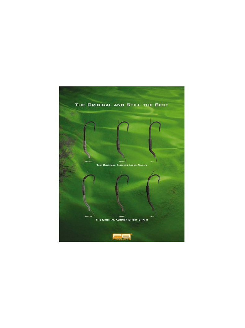 Трубка для крючка PB Products DT Short Shank Aligners, Цвет: Weed (Водоросли), изображение 2