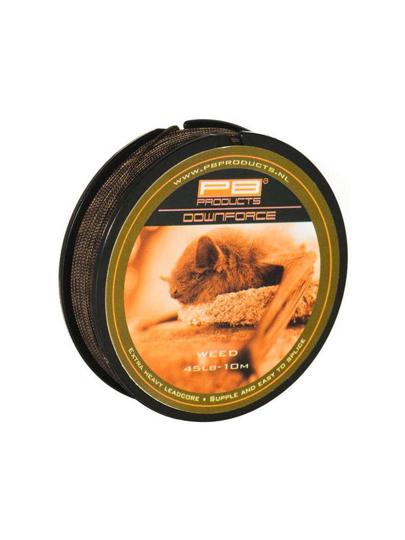 Лидкор + игла PB Products DOWNFORCE 45lb, Цвет: Weed (Водоросли) Лидкор + игла PB Products DOWNFORCE 45lb, Цвет: Weed (Водоросли)