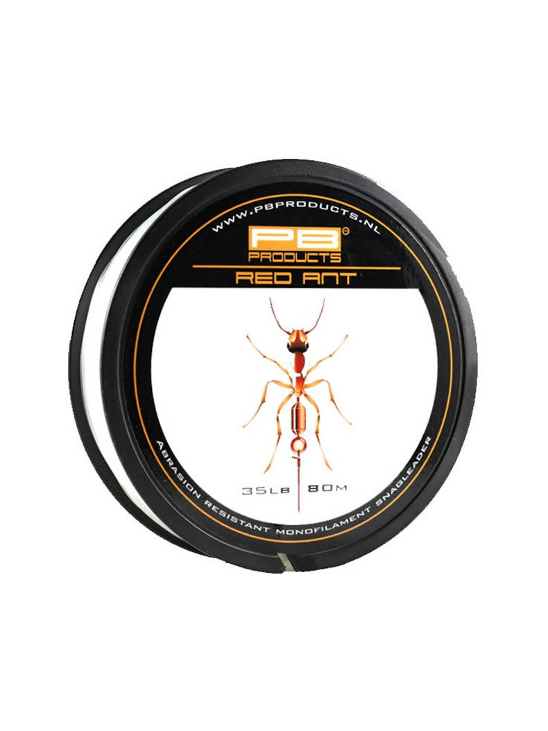 Снаг-лидер моно PB Products RED ANT 35lb 80m Снаг-лидер моно PB Products RED ANT 35lb 80m