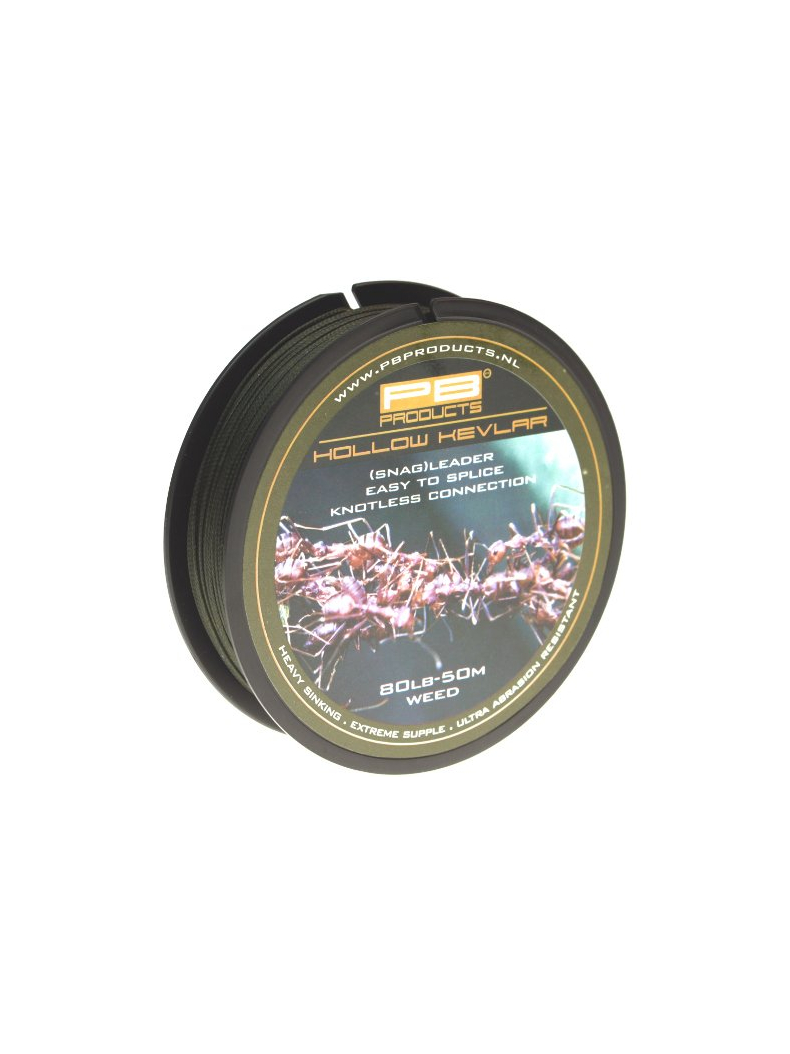 Снаг-лидер плетеный PB Products HOLLOW KEVLAR 50m, Цвет: Silt (ил) Снаг-лидер плетеный PB Products HOLLOW KEVLAR 50m, Цвет: Silt (ил)