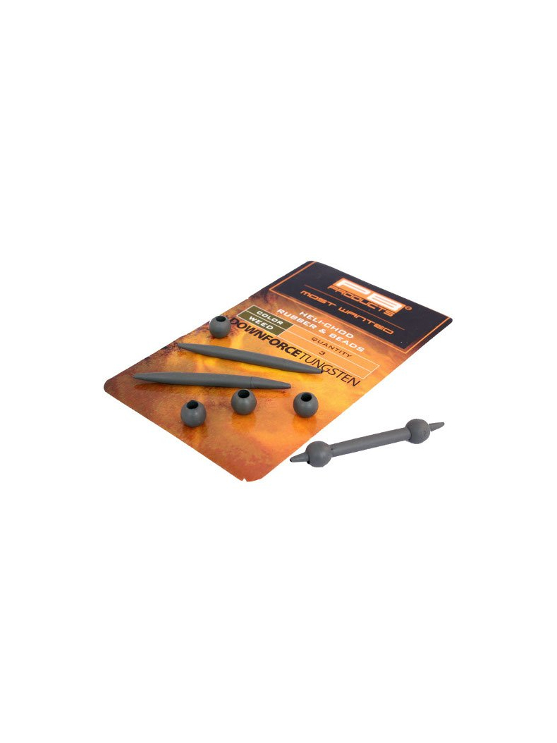 Набор для оснастки PB Products DT Heli-Chod Rubber & Beads, Цвет: Silt (ил) Набор для оснастки PB Products DT Heli-Chod Rubber & Beads, Цвет: Silt (ил)