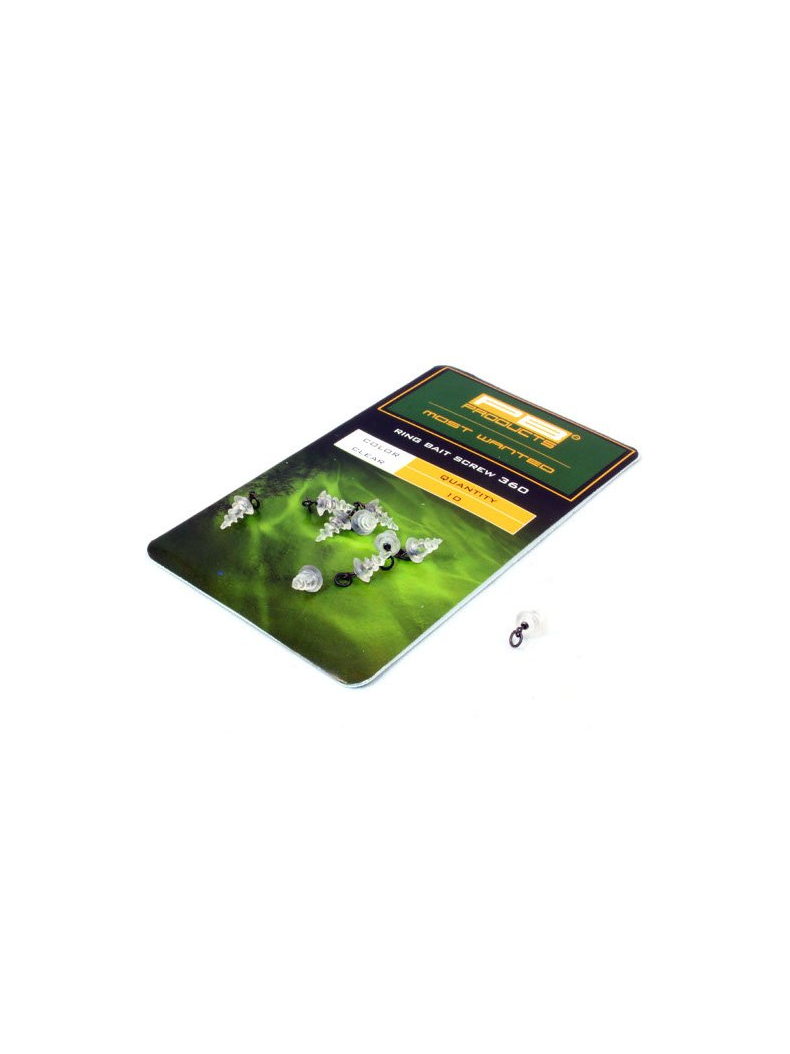 Крепление для плавающей насадки с кольцом PB Products Ring Bait Screw 360, Цвет: Красный Крепление для плавающей насадки с кольцом PB Products Ring Bait Screw 360, Цвет: Красный