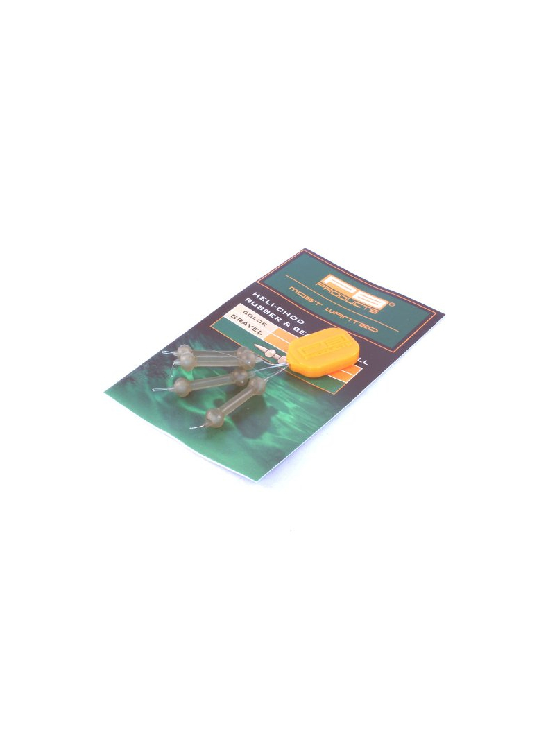 Набор для оснастки PB Products Heli-Chod X-small Rubber & Beads, Цвет: Weed (Водоросли) Набор для оснастки PB Products Heli-Chod X-small Rubber & Beads, Цвет: Weed (Водоросли)