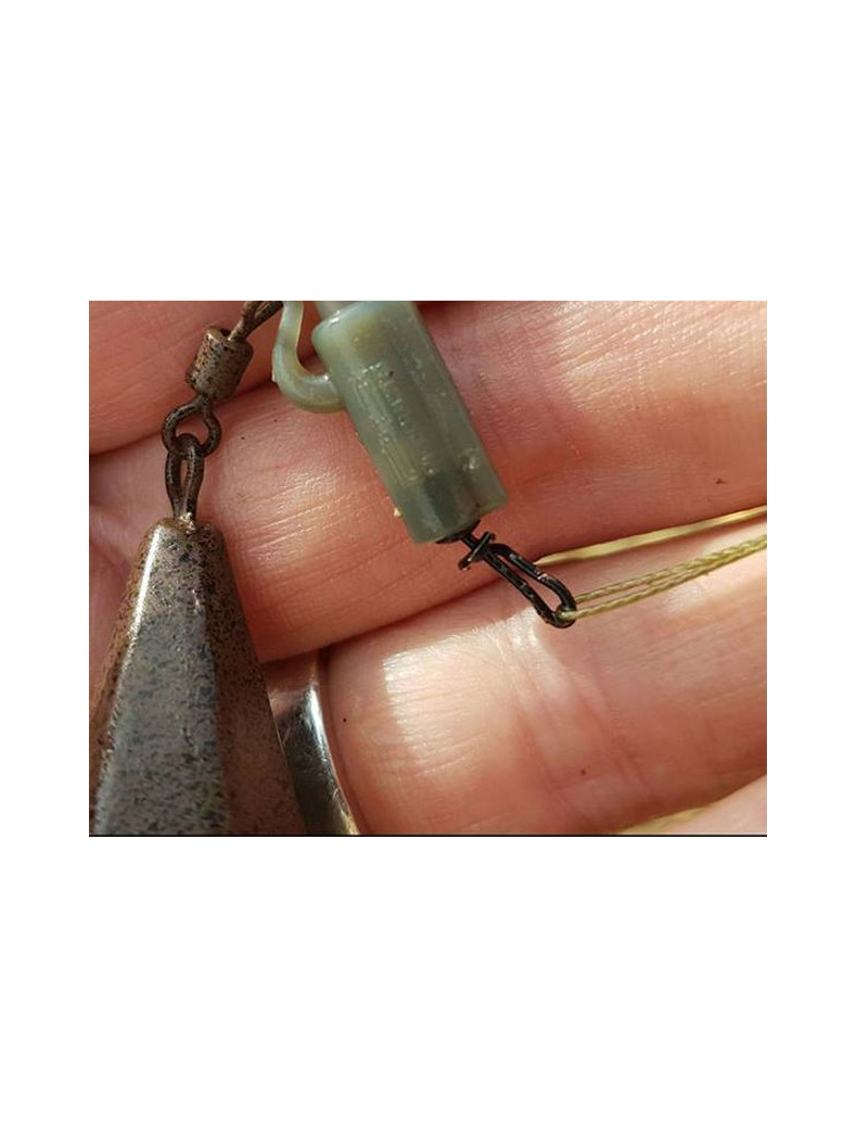 Вертлюг с фиксированной застежкой PB Products Spiral Speed Swivel №8, изображение 2 Вертлюг с фиксированной застежкой PB Products Spiral Speed Swivel №8, изображение 2