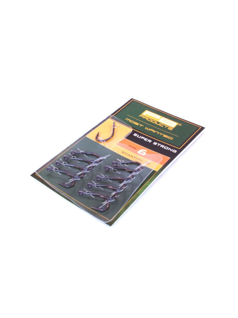 Крючки PB Products SUPER STRONG DBF, Размер крючка: № 4, изображение 2