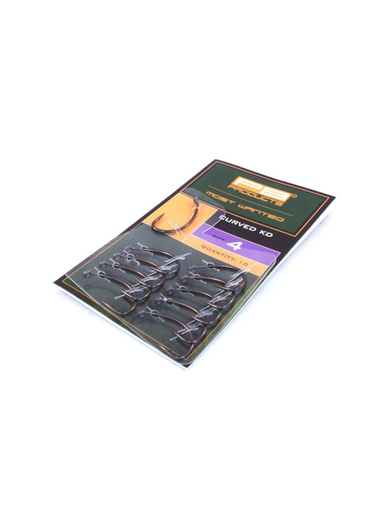Крючки PB Products KD CURVED DBF, Размер крючка: № 2, изображение 2