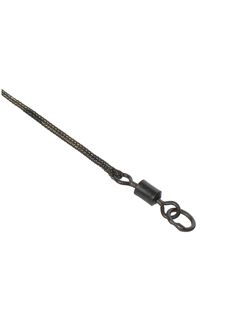 Поводок Korda Leadcore Ring Swivel, Цвет: Weed (Водоросли), изображение 9