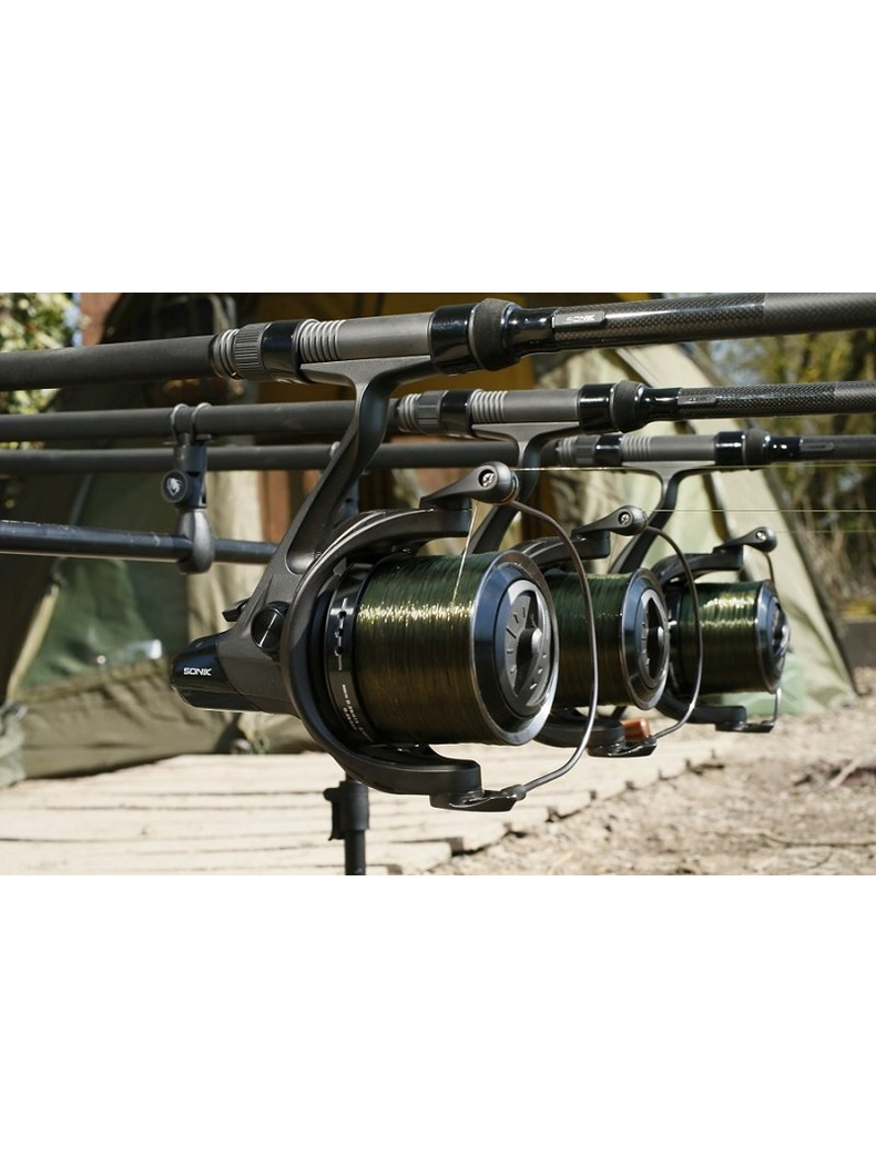 Катушка карповая с быстрым фрикционом SONIK DOMINATOR-X 6000 RS Reel 5+1BB, изображение 4