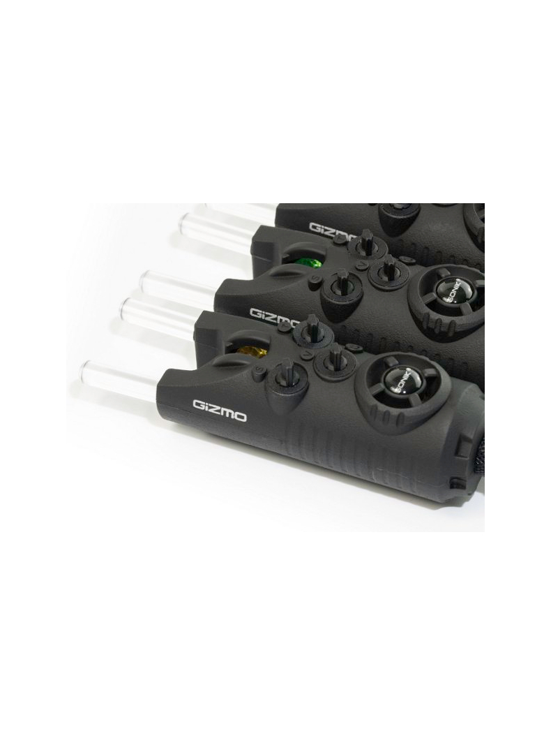 Комплект сигнализаторов с пейджером и лампой SONIK GIZMO Set + Bivvy Lamp, Набор : 2 + 1 + 1, изображение 8