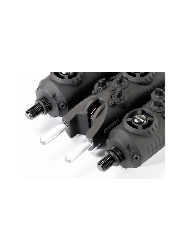 Комплект сигнализаторов с пейджером и лампой SONIK GIZMO Set + Bivvy Lamp, Набор : 2 + 1 + 1, изображение 7