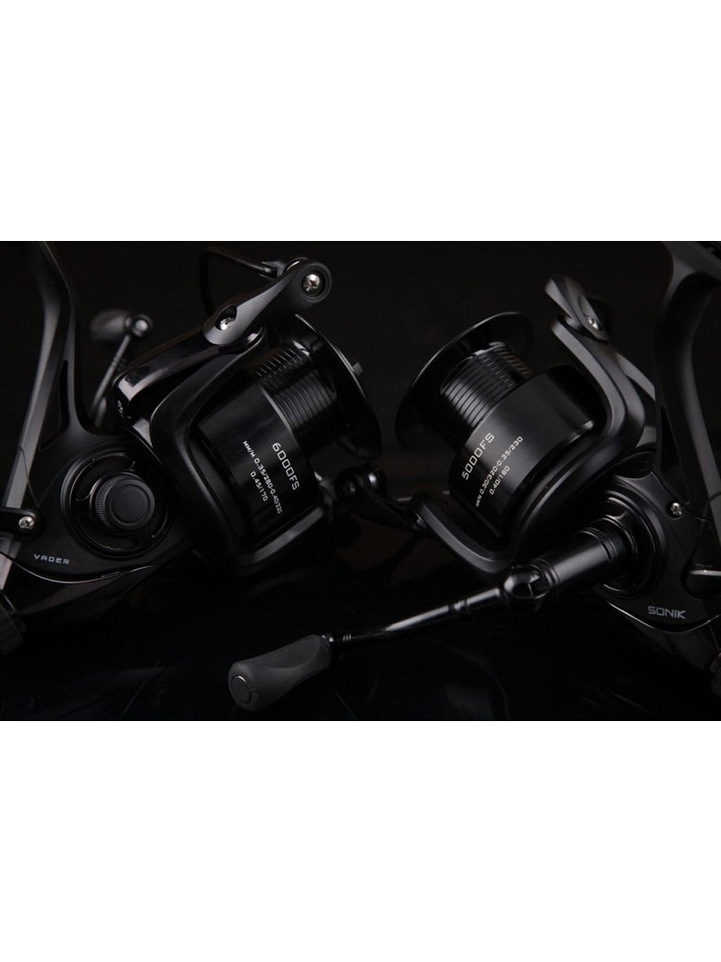 Катушка карповая с бейтраннером SONIK VADER-X 5000 FS Reel 5+1BB, изображение 3 Катушка карповая с бейтраннером SONIK VADER-X 5000 FS Reel 5+1BB, изображение 3
