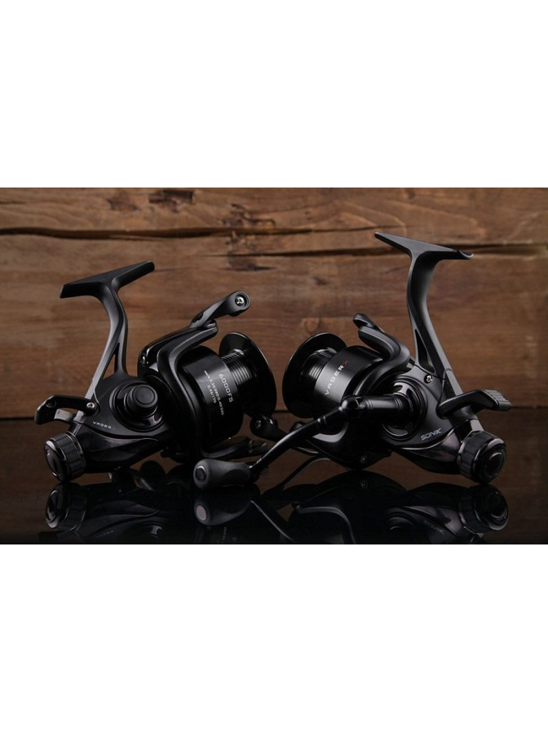 Катушка карповая с бейтраннером SONIK VADER-X 5000 FS Reel 5+1BB, изображение 2 Катушка карповая с бейтраннером SONIK VADER-X 5000 FS Reel 5+1BB, изображение 2