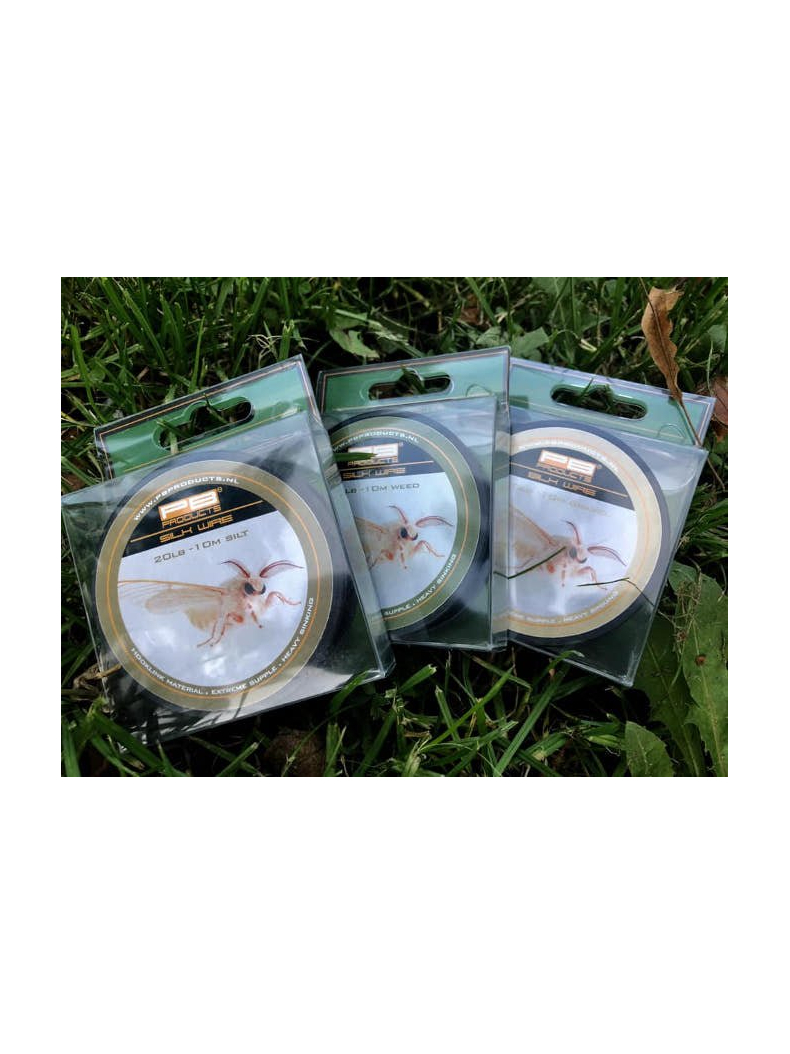 Поводковый материал PB Products SILK WIRE 10m, Цвет: Gravel (Гравий), изображение 3