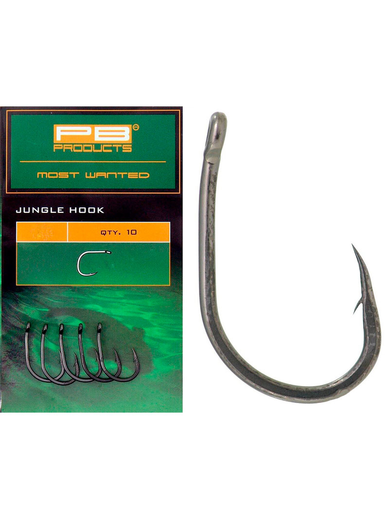 Крючки PB Products JUNGLE DBF, Размер крючка: № 10 Крючки PB Products JUNGLE DBF, Размер крючка: № 10
