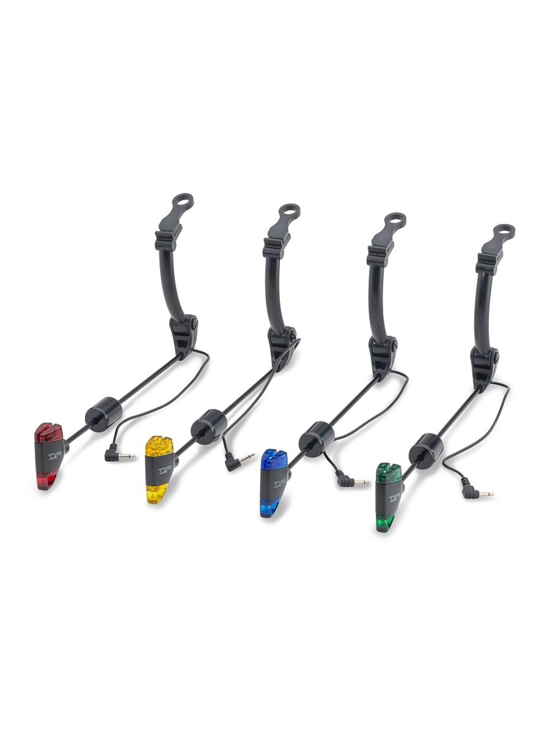 Комплект индикаторов поклевки с подсветкой ANACONDA VIPEX TXR Swing Arm, Набор : для 4-х удилищ