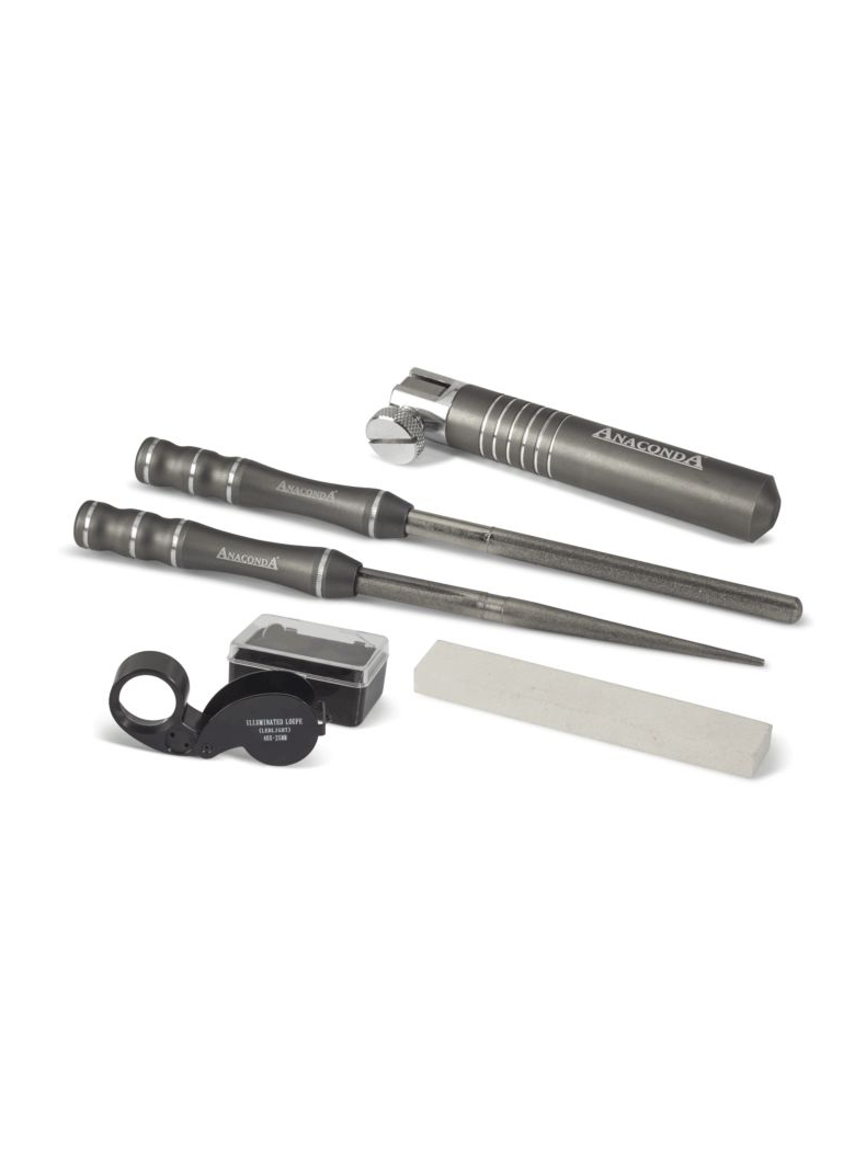 Набор для заточки крючков ANACONDA Piercer Diamond Point Profi Kit, изображение 2
