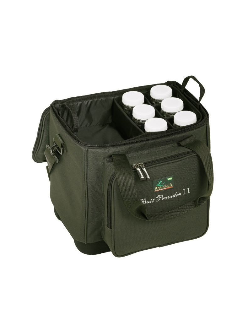 Термосумка для прикормки с банками ANACONDA Bait Provider II