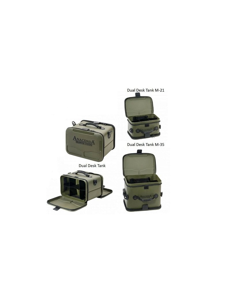 ANACONDA Сумка непромокаемая двухсторонняя Dual Desk Tank M-21 *T / 37 x 26 x 22 cm, Размер: L, изображение 2