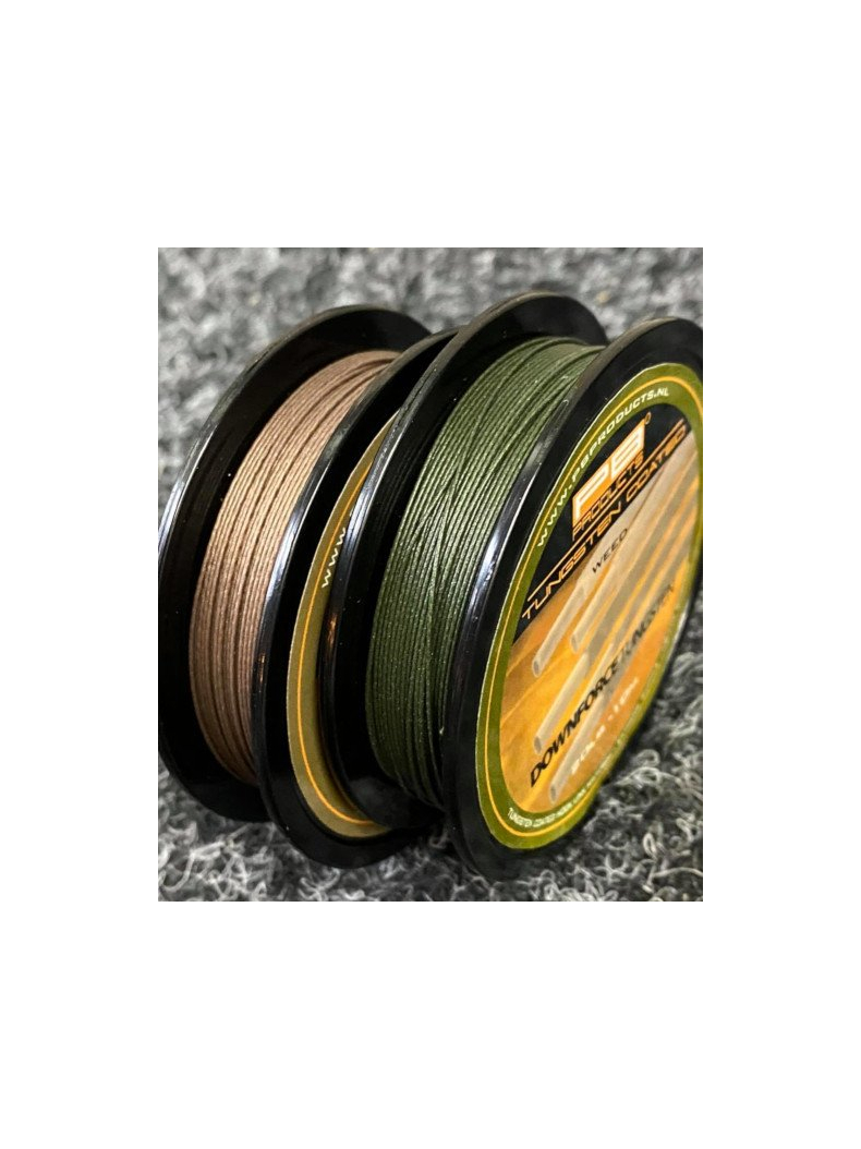 Поводковый материал в оболочке PB Products DOWNFORCE TUNGSTEN 10m, Цвет: Weed (Водоросли), изображение 3 Поводковый материал в оболочке PB Products DOWNFORCE TUNGSTEN 10m, Цвет: Weed (Водоросли), изображение 3