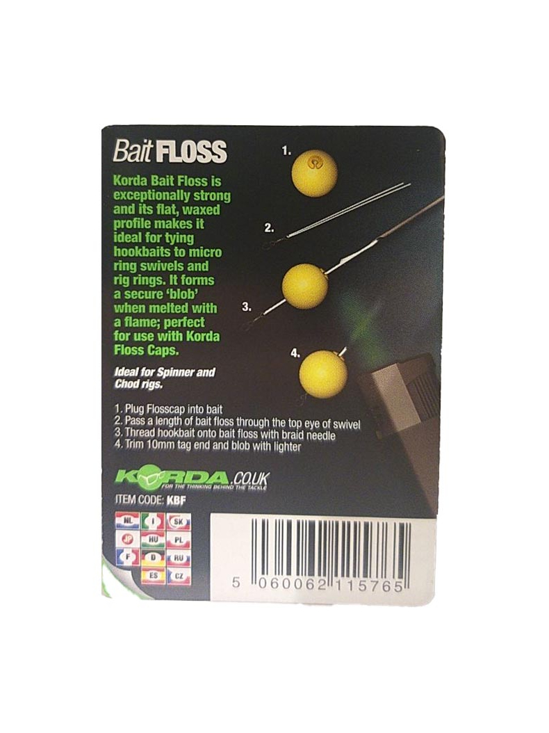 Нить для бойлов Korda Bait Floss, изображение 5 Нить для бойлов Korda Bait Floss, изображение 5