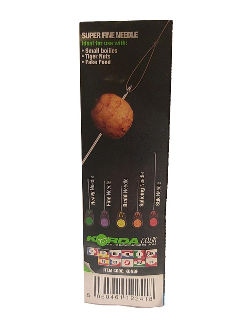 Игла для бойлов Korda Super Fine Braid Needle, изображение 5 Игла для бойлов Korda Super Fine Braid Needle, изображение 5