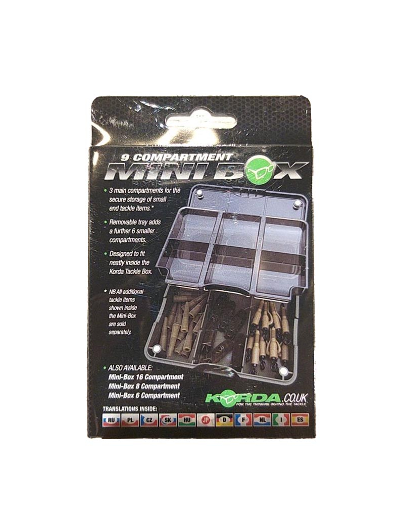 Коробка Korda Mini Box, Размер: 16 отделений, изображение 8 Коробка Korda Mini Box, Размер: 16 отделений, изображение 8