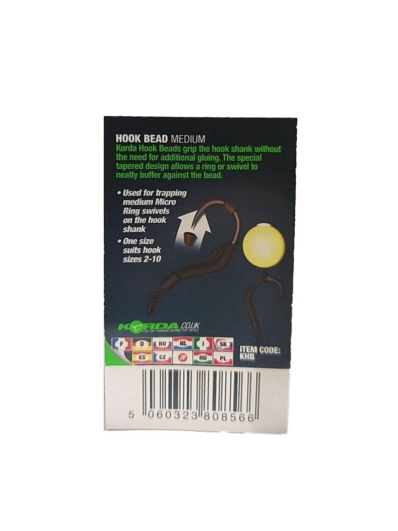Бусина резиновая Korda Hook Bead, Размер: Standart, изображение 6 Бусина резиновая Korda Hook Bead, Размер: Standart, изображение 6