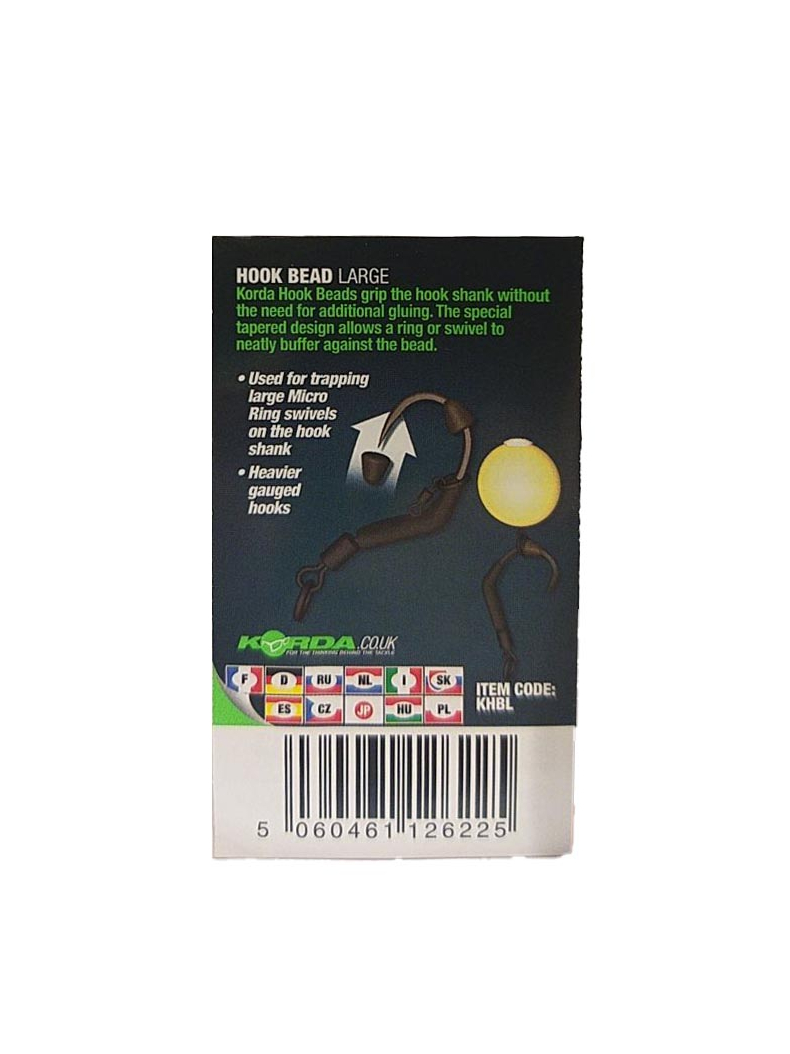 Бусина резиновая Korda Hook Bead, Размер: Standart, изображение 7 Бусина резиновая Korda Hook Bead, Размер: Standart, изображение 7
