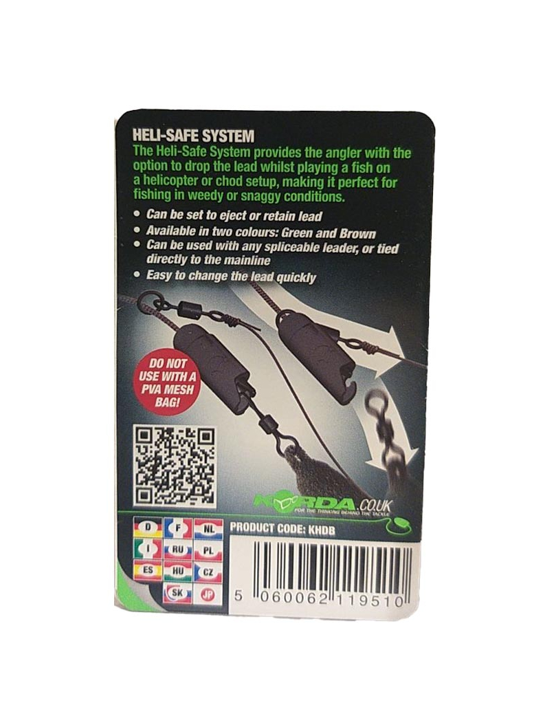 Быстросъем для грузил Korda Heli Safe Lead Release System, Цвет: Коричневый, изображение 7 Быстросъем для грузил Korda Heli Safe Lead Release System, Цвет: Коричневый, изображение 7