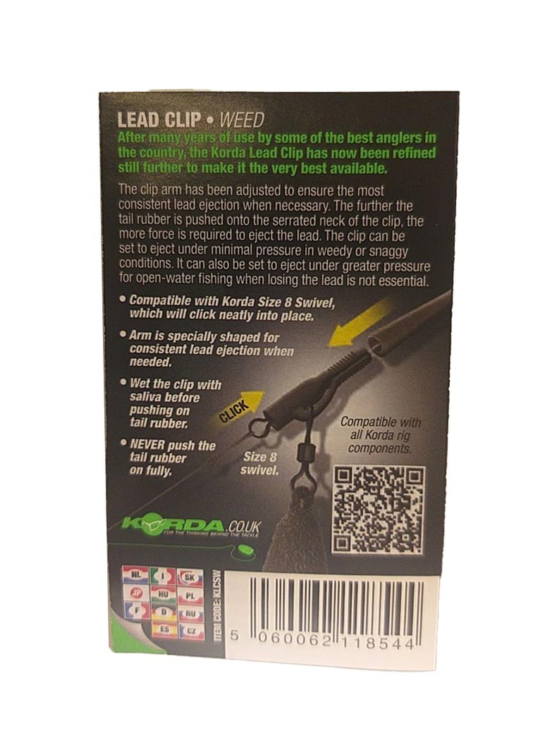 Безопасная клипса Korda Lead Clip, Цвет: Clay (Глина), изображение 6 Безопасная клипса Korda Lead Clip, Цвет: Clay (Глина), изображение 6