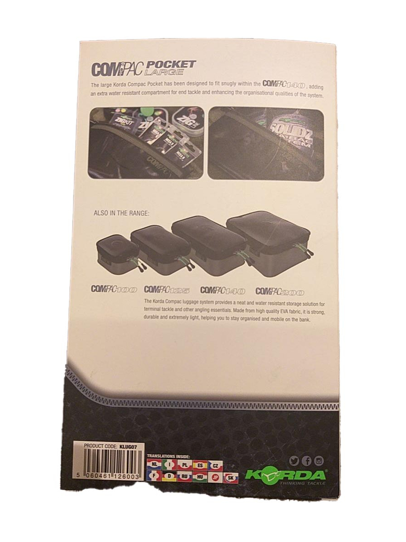 Кошелек на молнии Korda Compac Wallet, Размер: Large (Большой), изображение 10