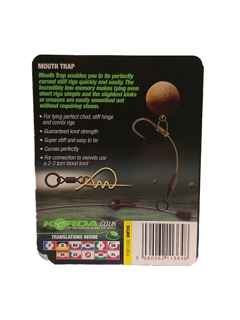 Поводковый материал Korda Mouth Trap, Тест: 20.00 lb, изображение 8 Поводковый материал Korda Mouth Trap, Тест: 20.00 lb, изображение 8